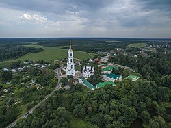 Николо-Берлюковская пустынь. Вид со стороны реки Воря